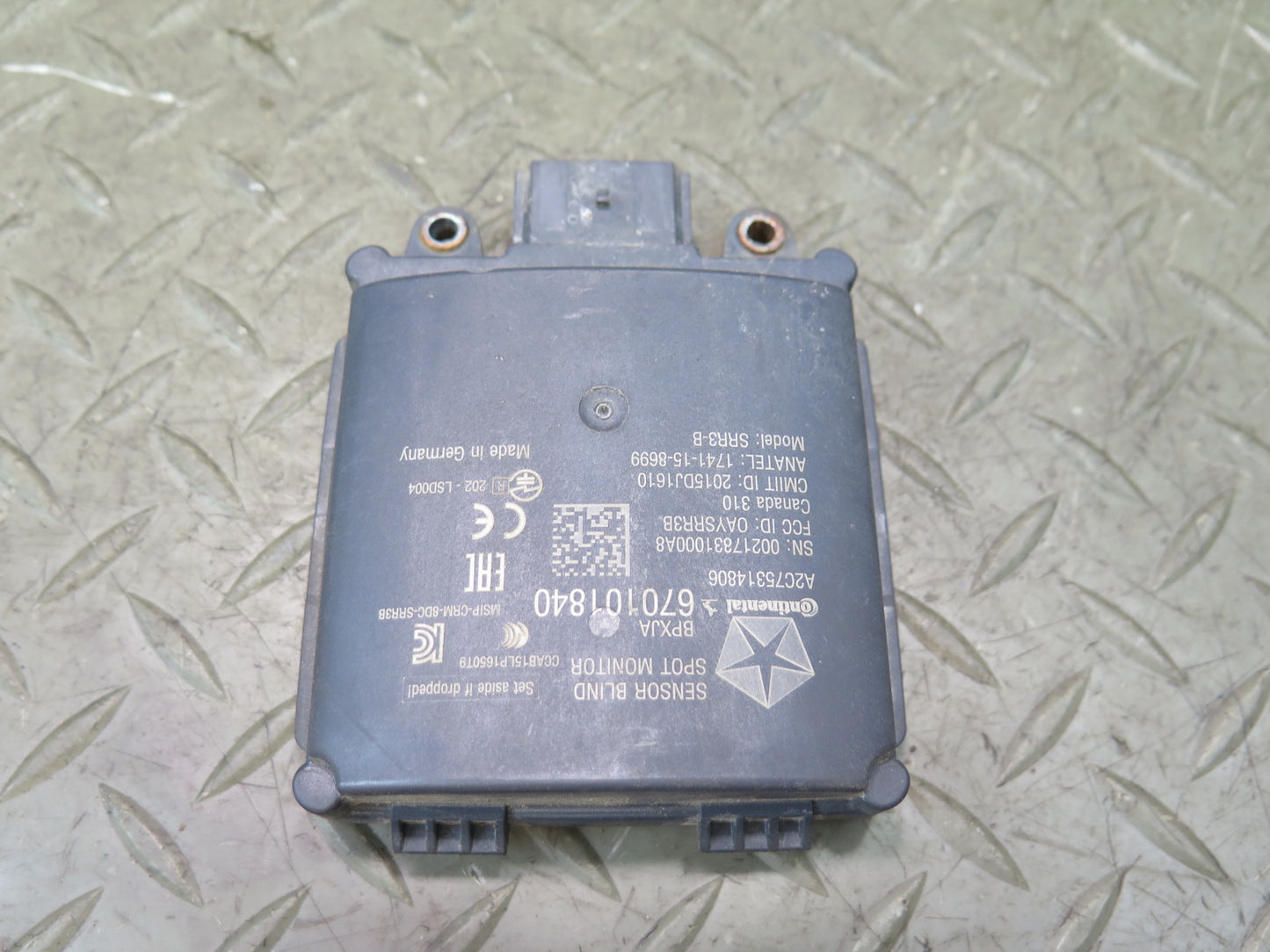 2017-2021 Maserati Quattroporte M156 Rear Blind Spot Radar Control Module Set