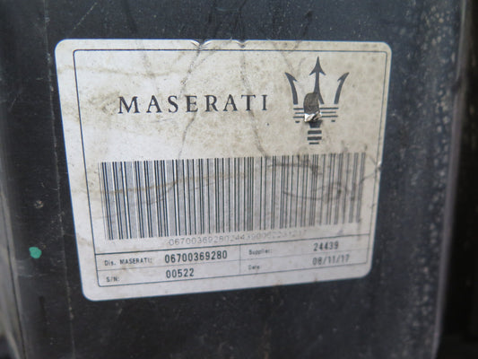 2017-2021 Maserati Quattroporte SQ4 M156 Fuel Evap Vapor Charcoal Canister