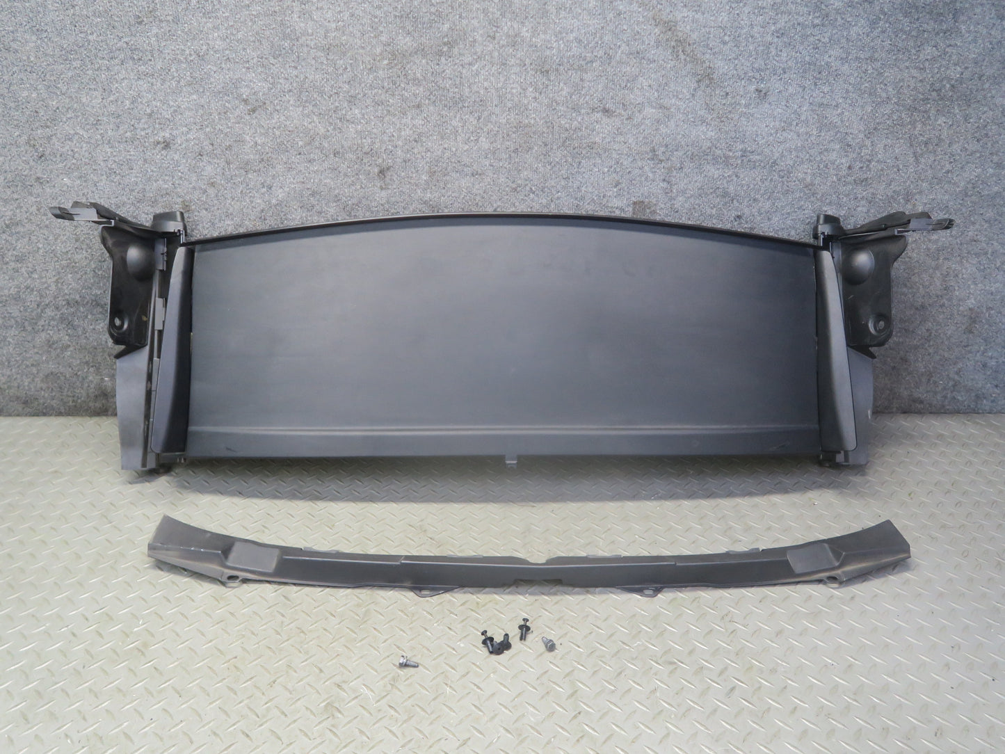 03-08 BMW E85 Z4 Soft Roof Storage Compartment Cover w Deflector Trim Set OEM