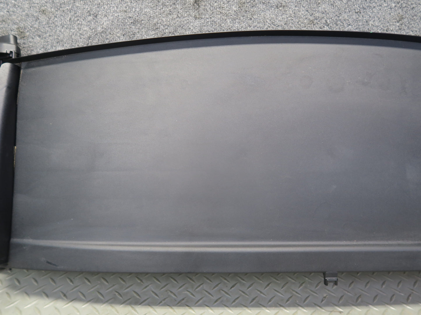 03-08 BMW E85 Z4 Soft Roof Storage Compartment Cover w Deflector Trim Set OEM