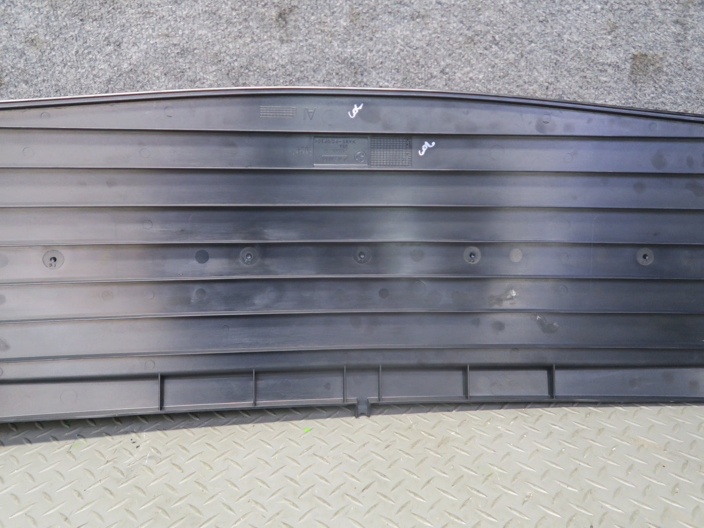03-08 BMW E85 Z4 Soft Roof Storage Compartment Cover w Deflector Trim Set OEM