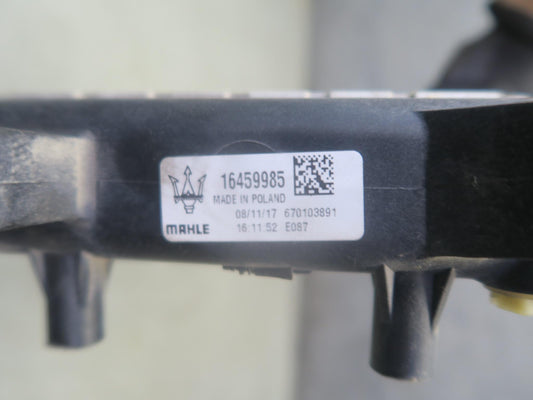 2014-2021 Maserati Quattroporte M156 3.0 AWD Secondary Water Coolant Radiator