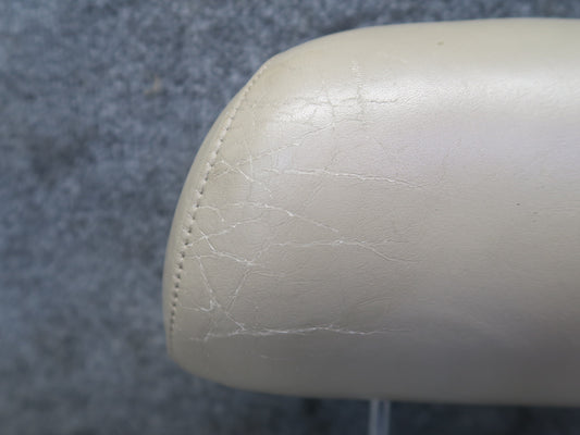 1996-1997 Lexus FZJ80L LX450 Front Left & Right Seat Leather Headrest Set of 2