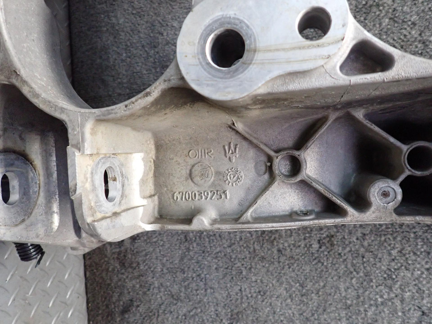 17-21 Maserati Quattroporte SQ4 M156 Front Engine Cradle Subframe Crossmember