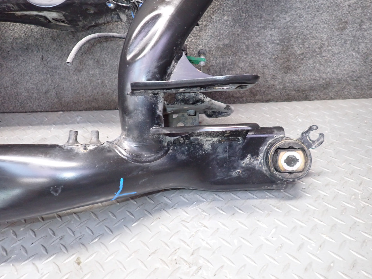 08-15 Audi TT S 8J Quattro Rear Subframe Crossmember Cradle 116K Miles OEM