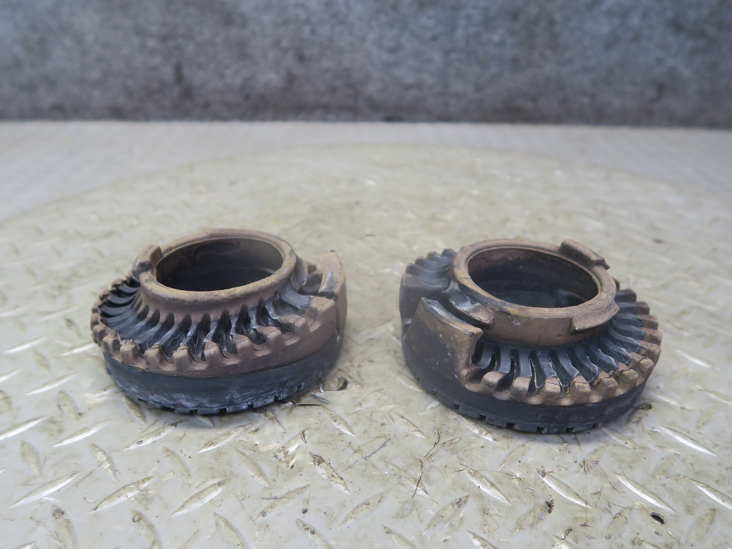 2017-2021 Maserati Quattroporte SQ4 M156 AWD Rear Left & Right Coil Spring Set