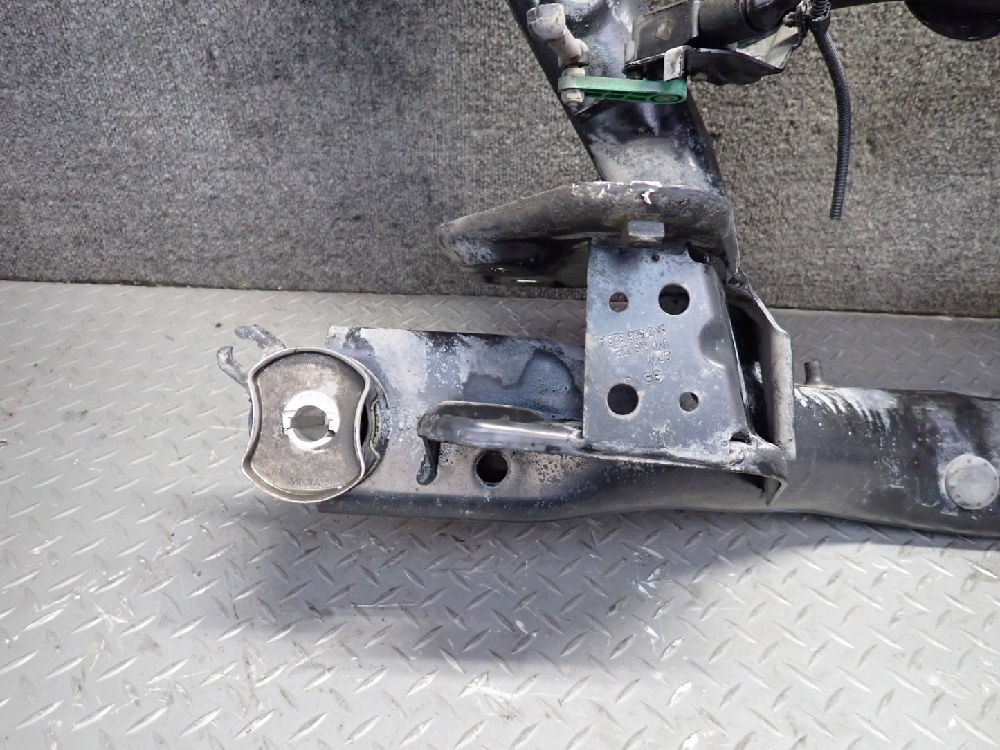 08-15 Audi TT S 8J Quattro Rear Subframe Crossmember Cradle 116K Miles OEM
