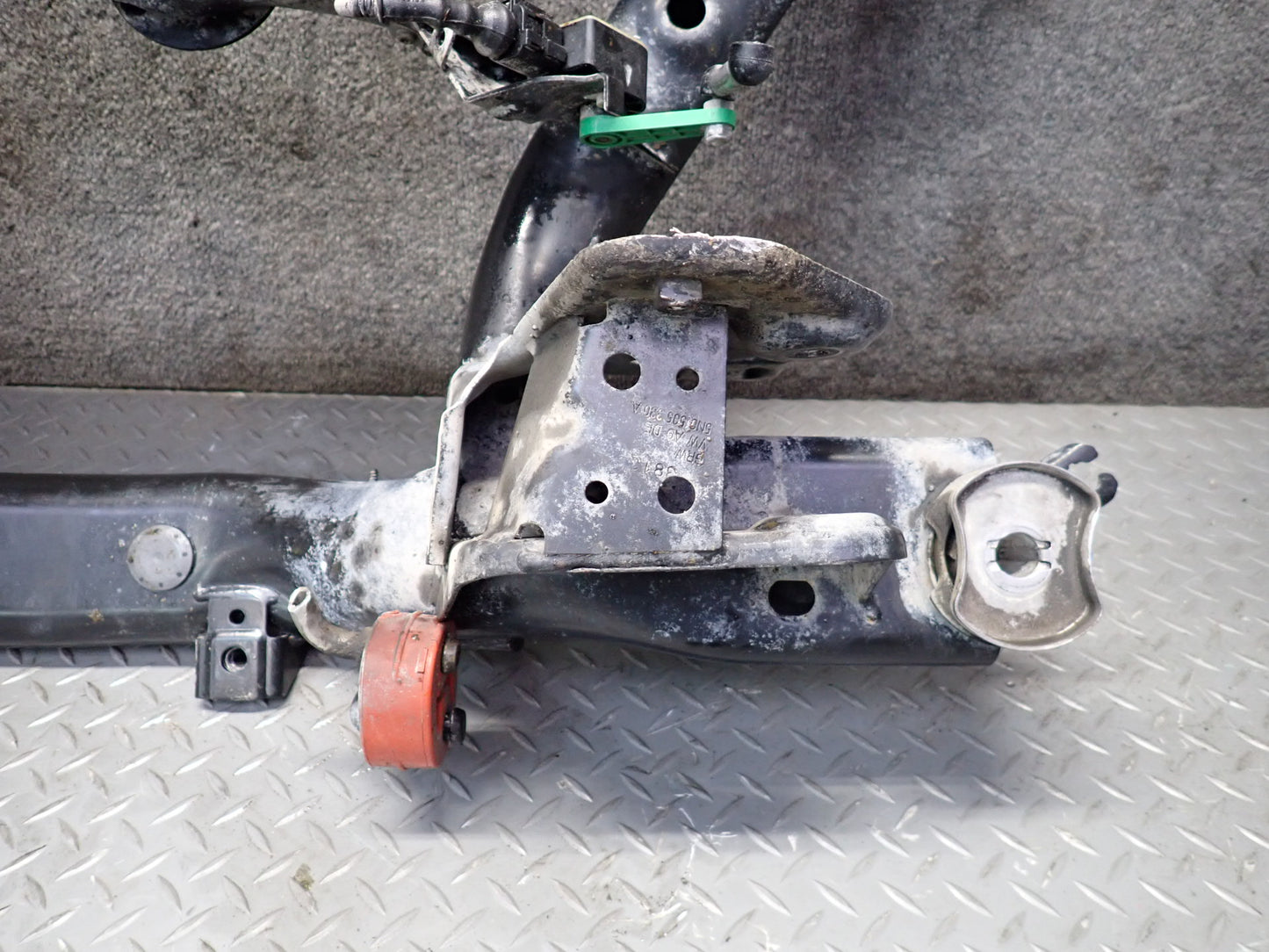 08-15 Audi TT S 8J Quattro Rear Subframe Crossmember Cradle 116K Miles OEM