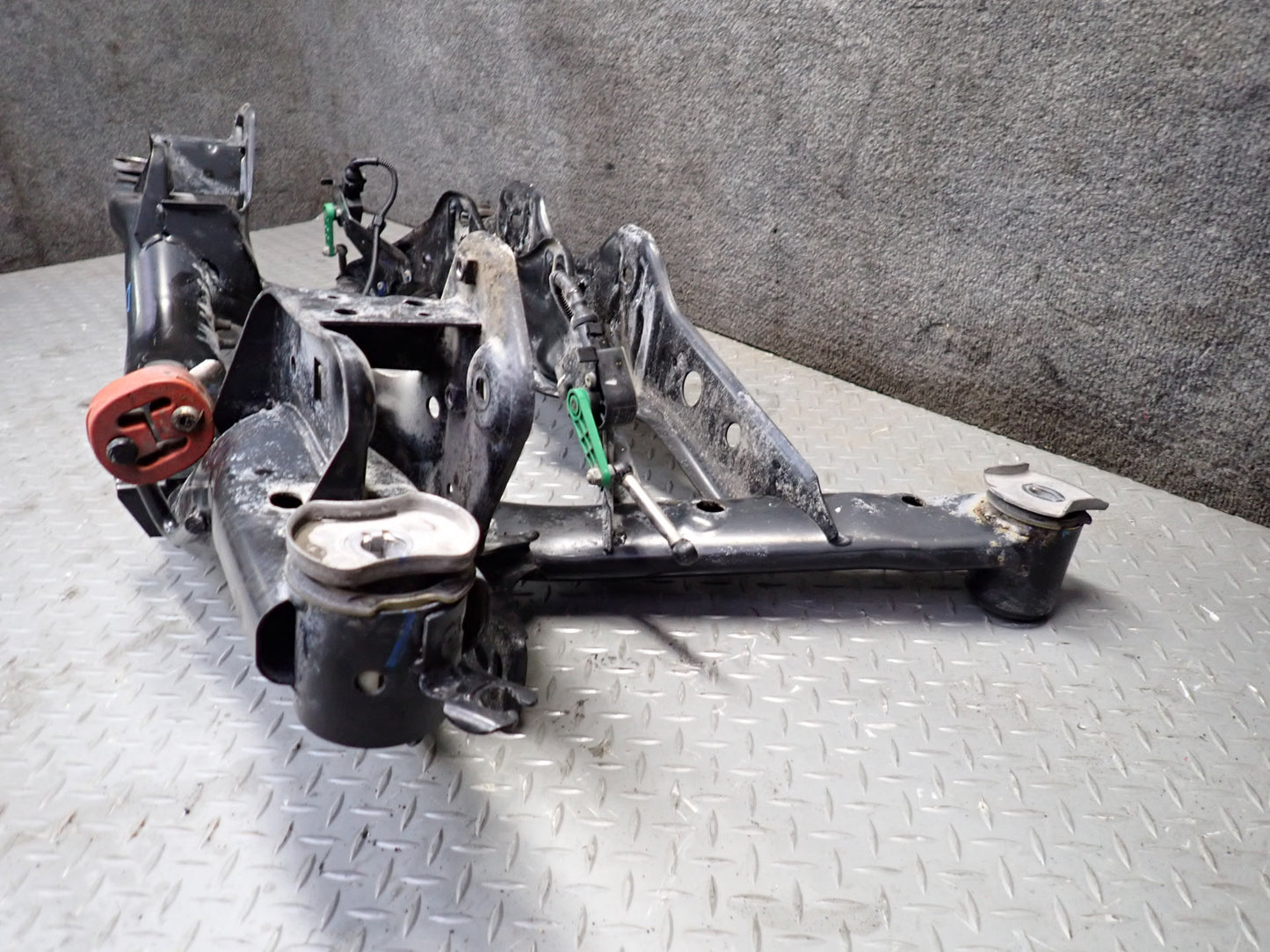 08-15 Audi TT S 8J Quattro Rear Subframe Crossmember Cradle 116K Miles OEM