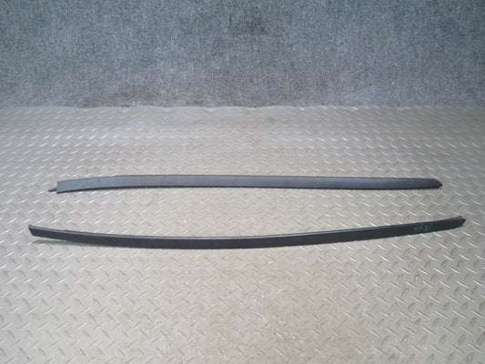2014-2018 BMW F15 X5 Front Windshield A Pillar Exterior Trim Drip Molding Set