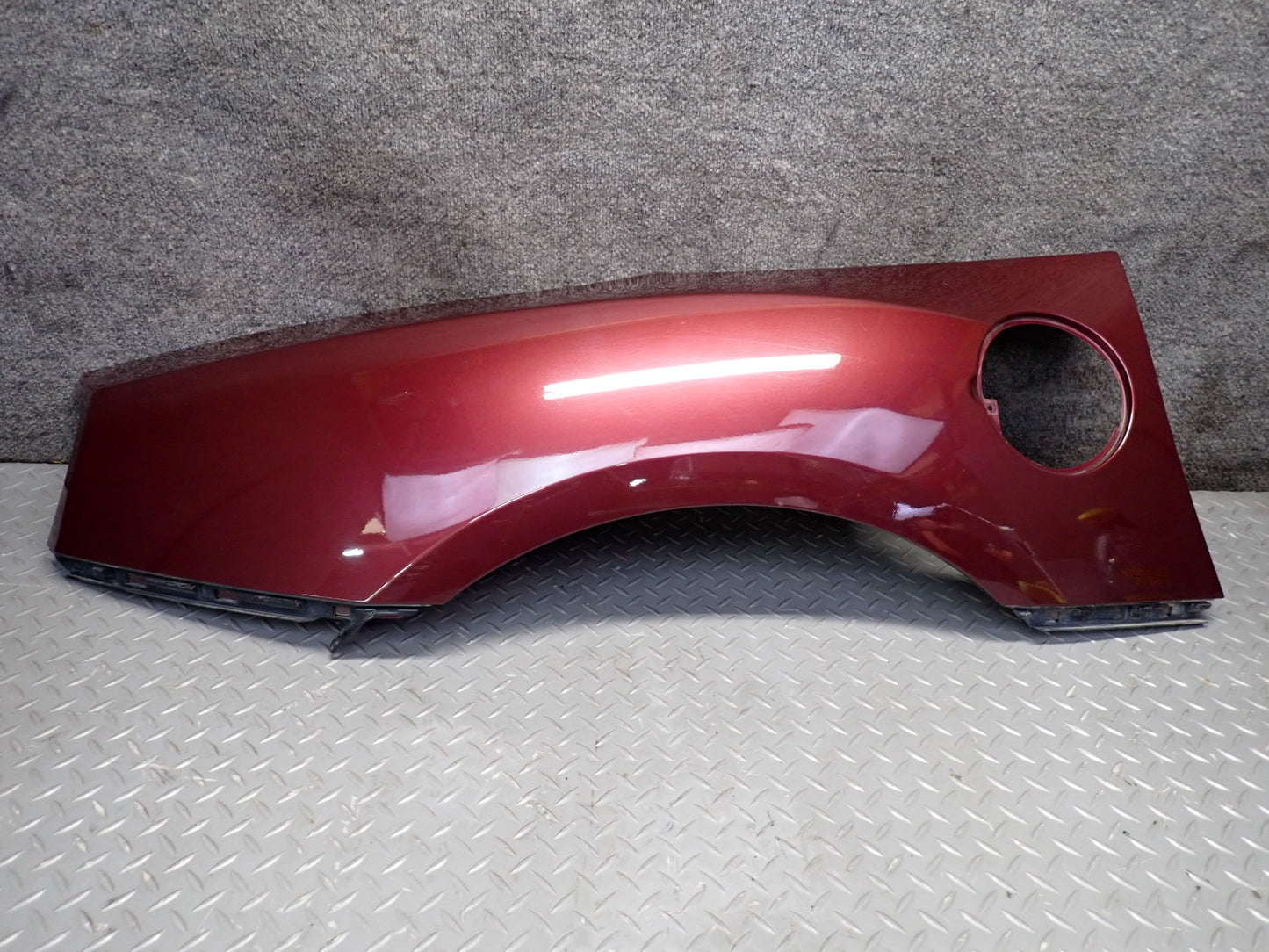 03-08 BMW E85 Z4 Rear Right Quarter Fender Shell Cover Panel Merlot RED OEM