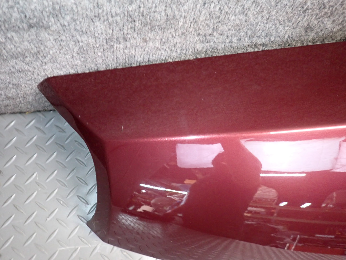 03-08 BMW E85 Z4 Rear Right Quarter Fender Shell Cover Panel Merlot RED OEM