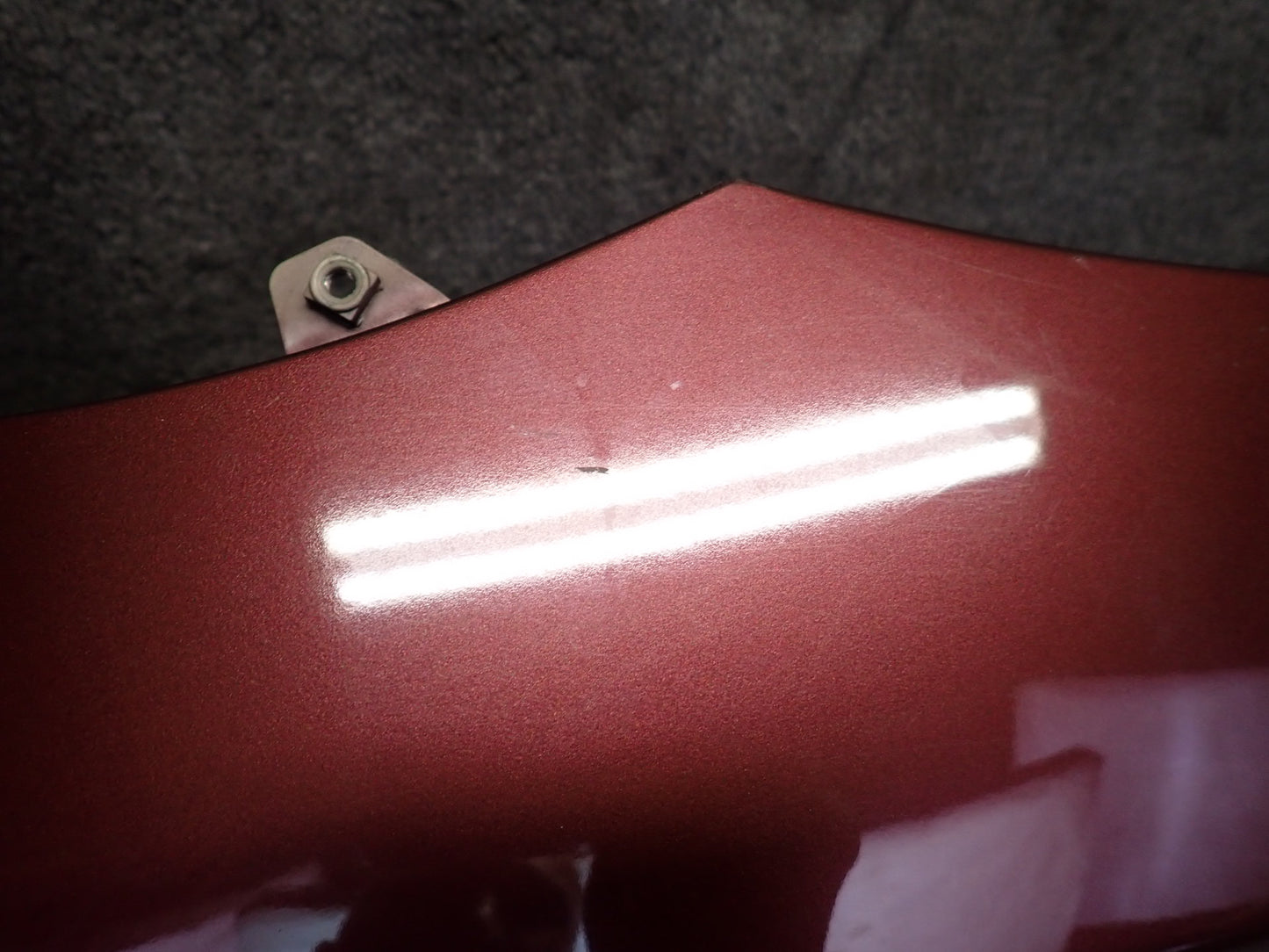 03-08 BMW E85 Z4 Rear Right Quarter Fender Shell Cover Panel Merlot RED OEM
