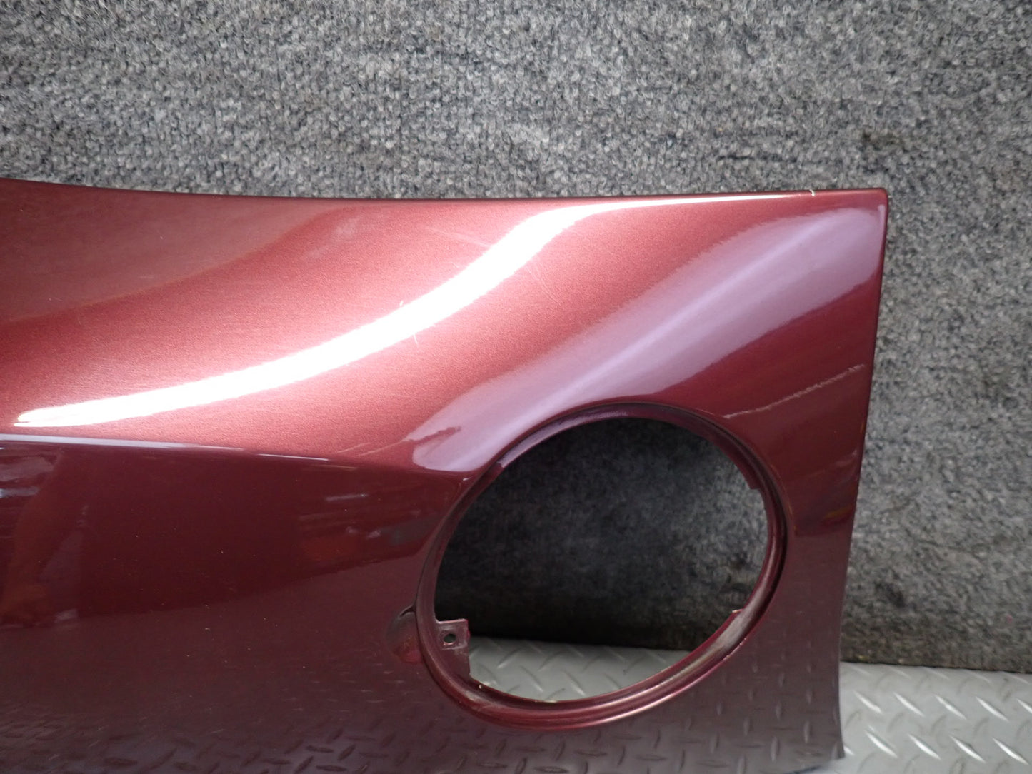 03-08 BMW E85 Z4 Rear Right Quarter Fender Shell Cover Panel Merlot RED OEM