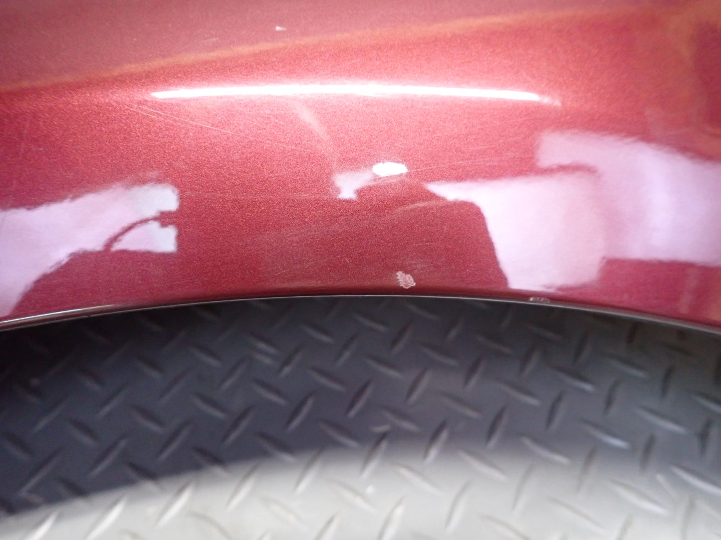 03-08 BMW E85 Z4 Rear Right Quarter Fender Shell Cover Panel Merlot RED OEM