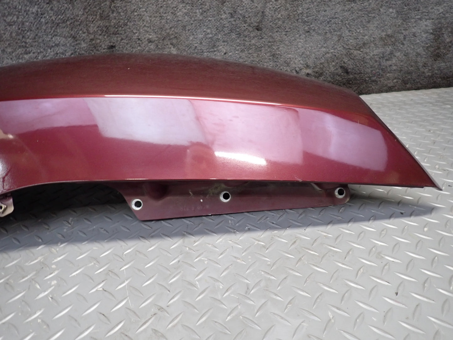 03-08 BMW E85 Z4 Rear Right Quarter Fender Shell Cover Panel Merlot RED OEM