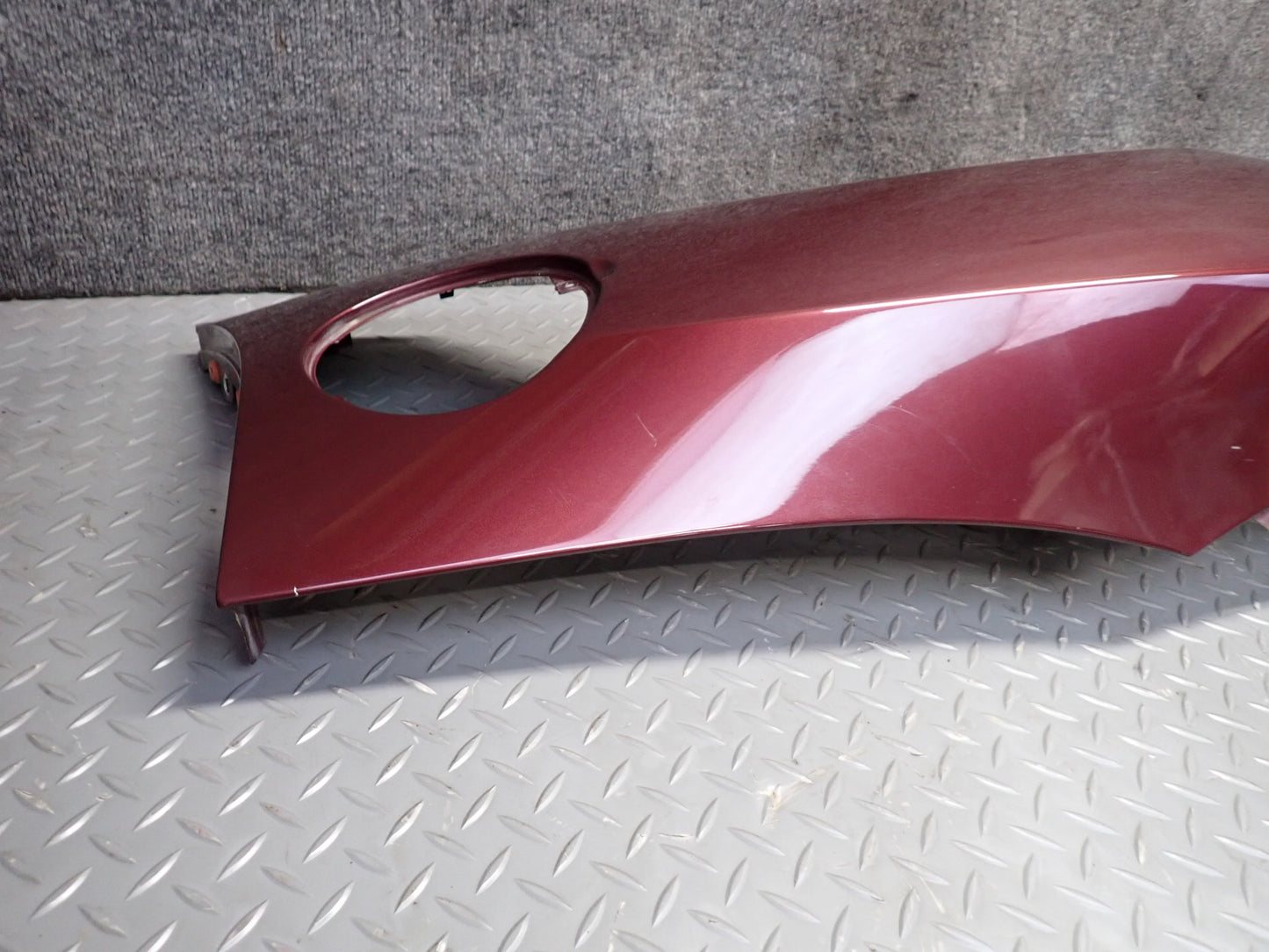 03-08 BMW E85 Z4 Rear Right Quarter Fender Shell Cover Panel Merlot RED OEM