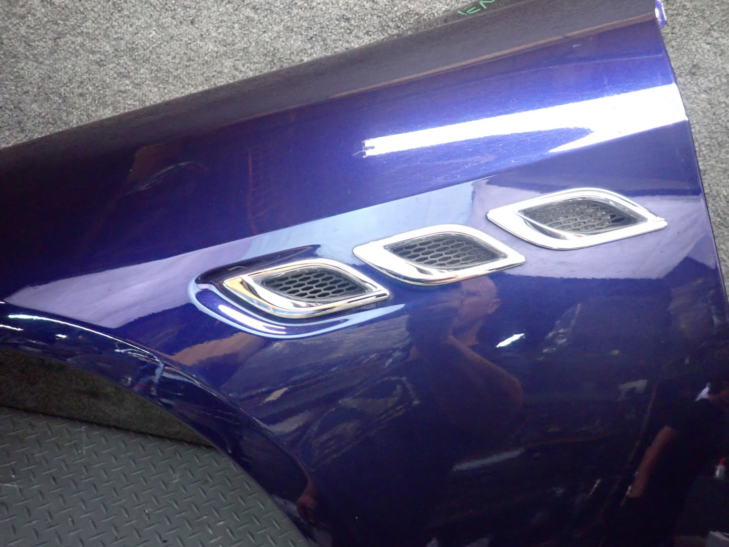 2014-2021 Maserati Quattroporte M156 Front Left Driver Side Fender Panel Blue
