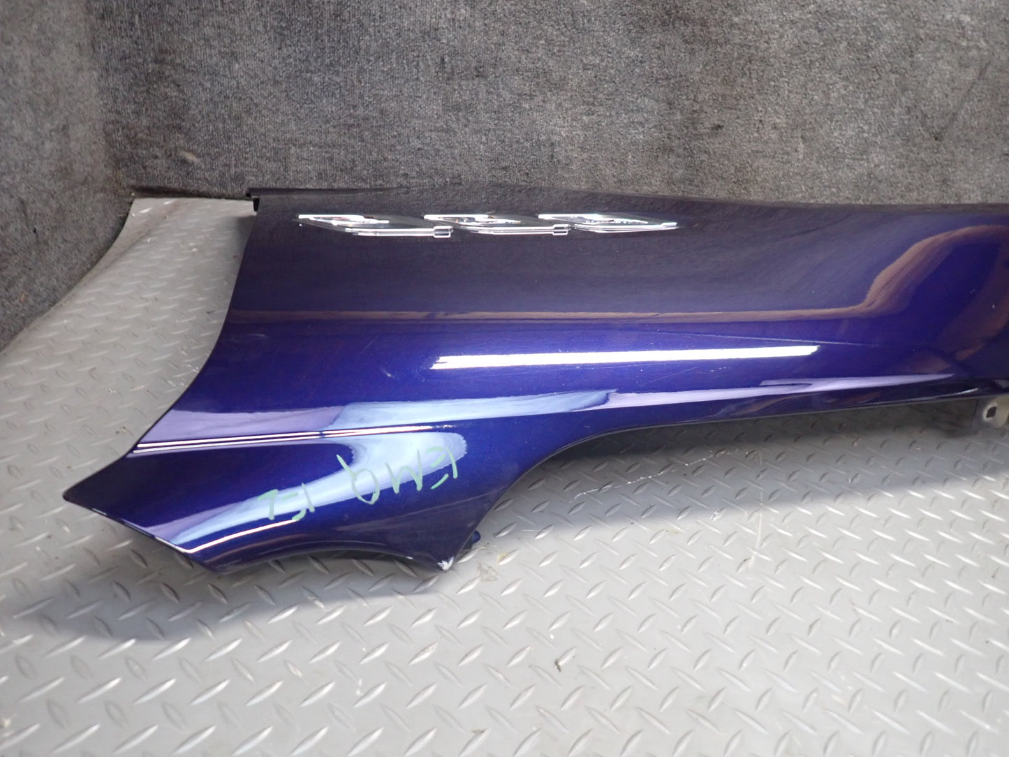 2014-2021 Maserati Quattroporte M156 Front Left Driver Side Fender Panel Blue