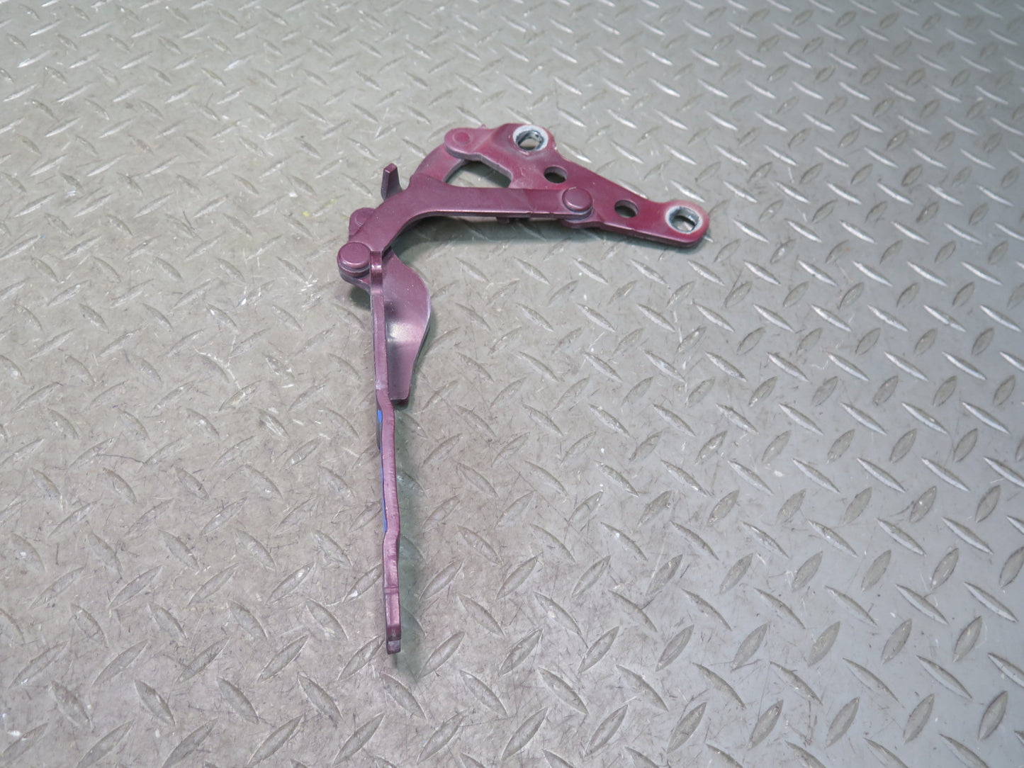 03-08 BMW E86 E85 Z4 Set of 2 Front Left & Right Hood Bonnet Hinge RED OEM