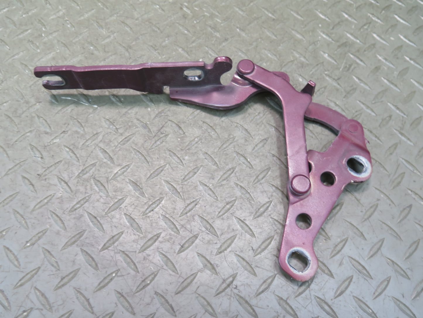 03-08 BMW E86 E85 Z4 Set of 2 Front Left & Right Hood Bonnet Hinge RED OEM