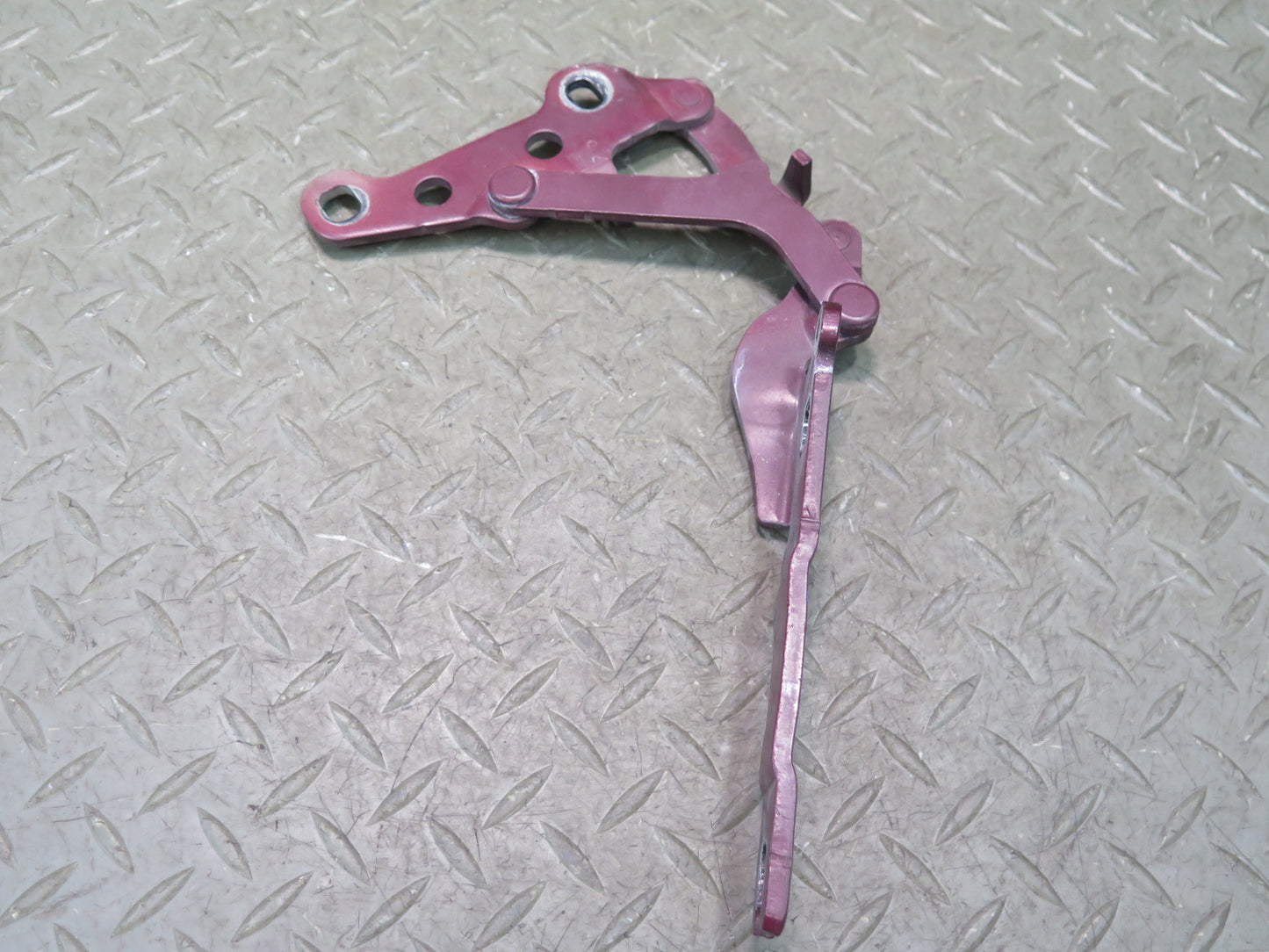 03-08 BMW E86 E85 Z4 Set of 2 Front Left & Right Hood Bonnet Hinge RED OEM