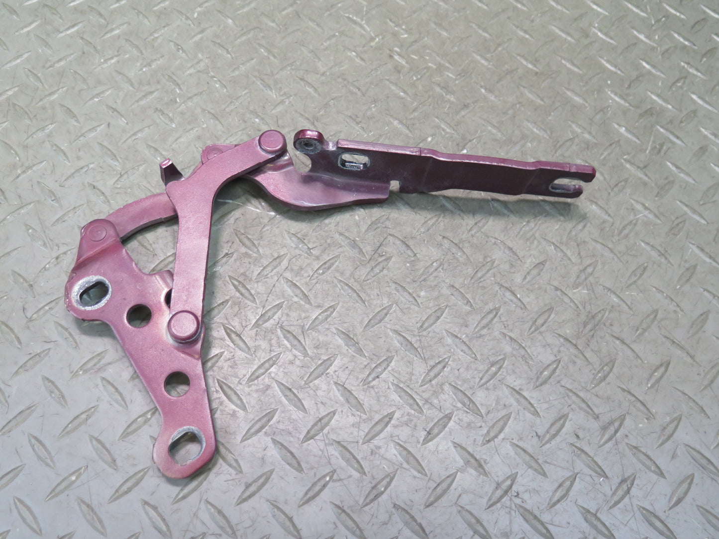 03-08 BMW E86 E85 Z4 Set of 2 Front Left & Right Hood Bonnet Hinge RED OEM