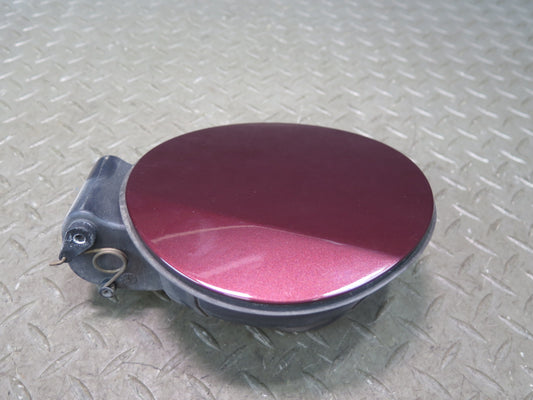 03-08 BMW E85 Z4 Fuel Tank Filler Door Lid Cover w Housing Merlot RED OEM