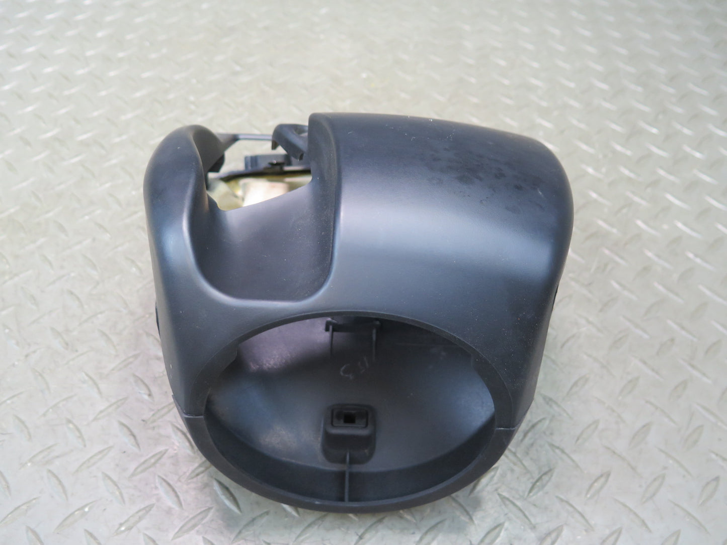 03-08 BMW E85 Z4 Steering Column Upper & Lower Trim Cover Panel Black OEM