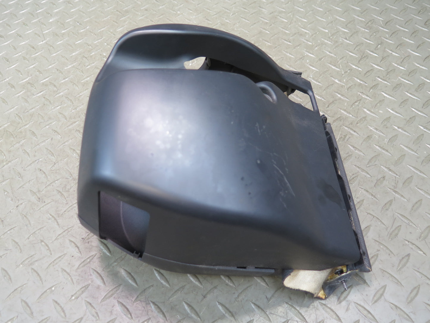 03-08 BMW E85 Z4 Steering Column Upper & Lower Trim Cover Panel Black OEM