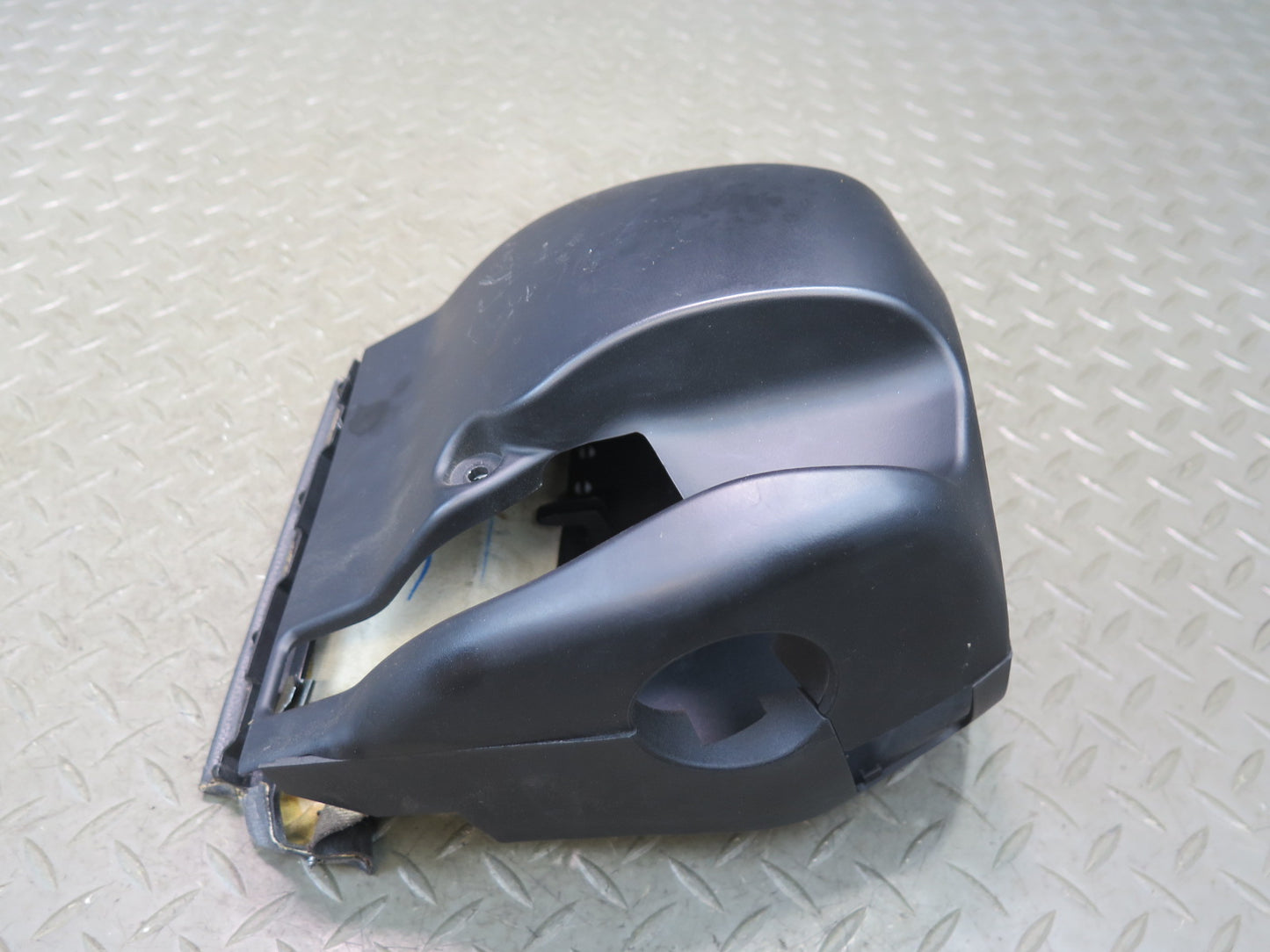 03-08 BMW E85 Z4 Steering Column Upper & Lower Trim Cover Panel Black OEM