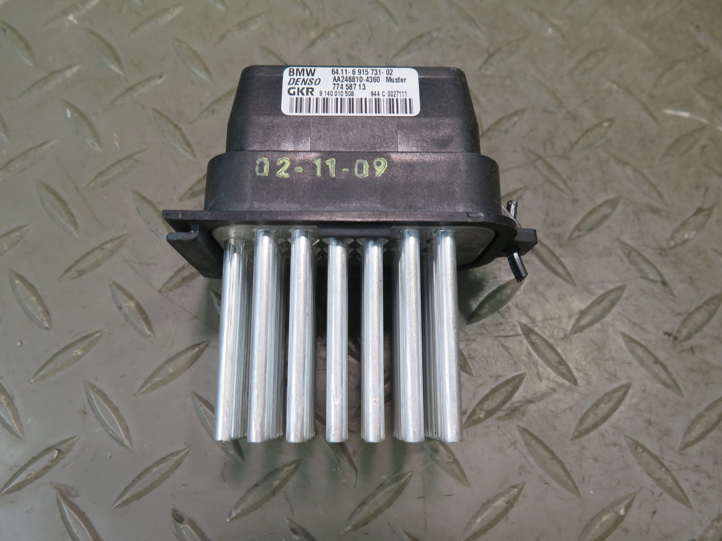 03-08 BMW E86 E85 Z4 A/C Heater Blower Motor Fan & Resistor OEM