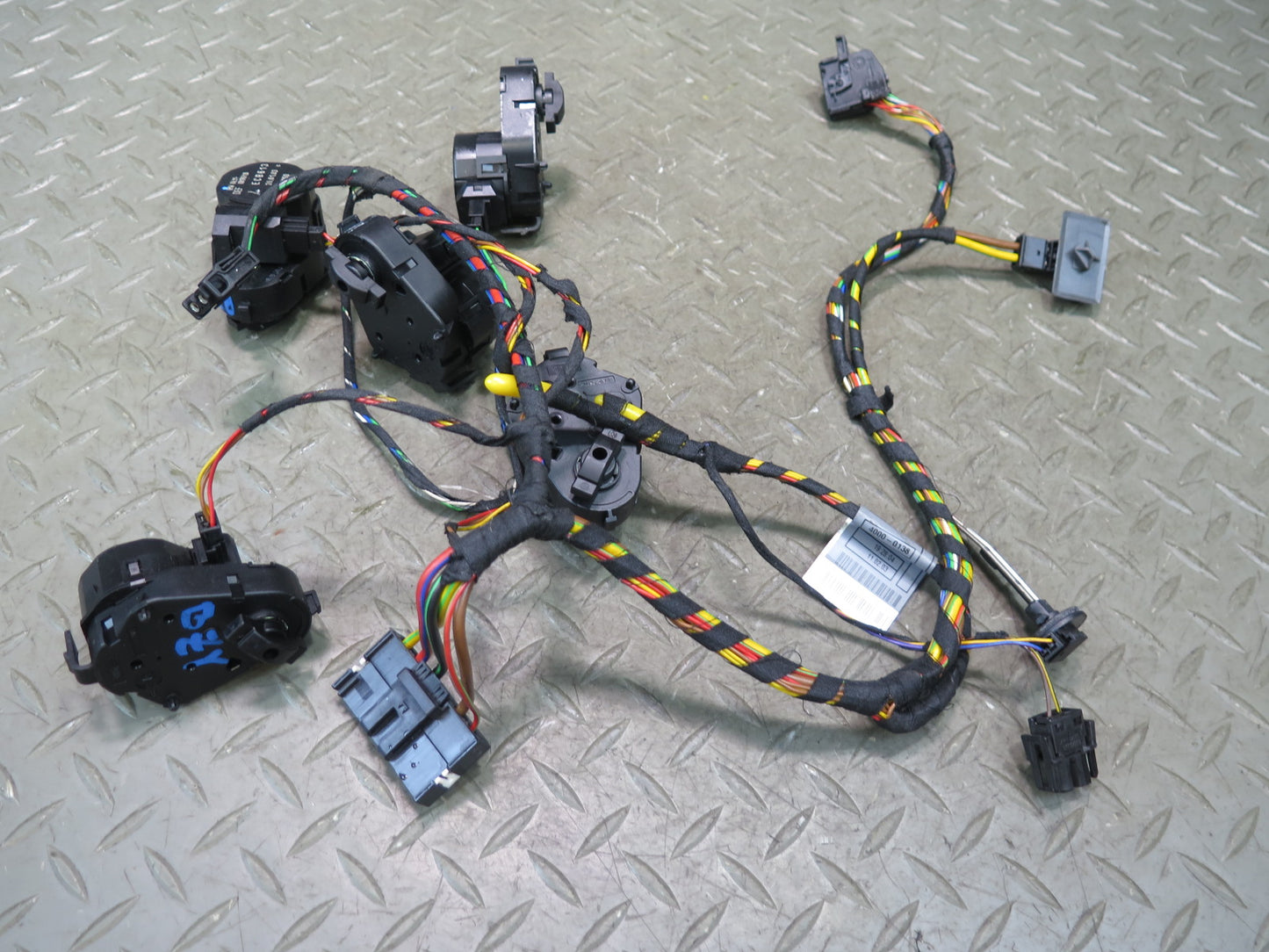 03-08 BMW E86 E85 Z4 A/C Heater Flap Door Actuator Motor w Wiring Set OEM