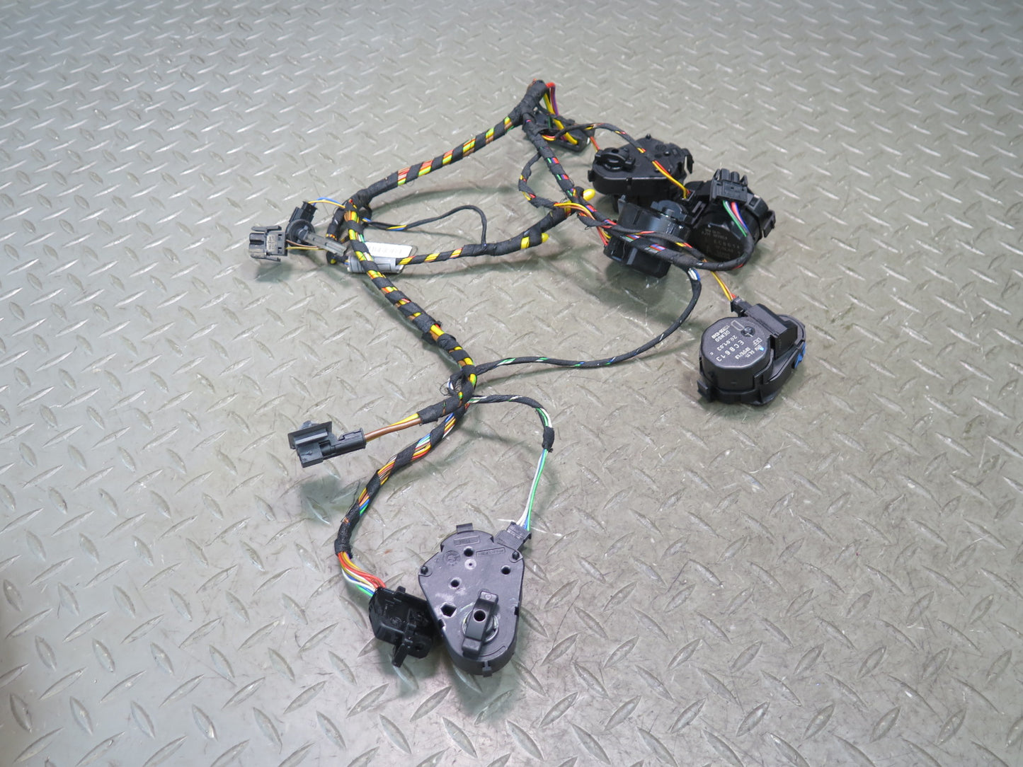 03-08 BMW E86 E85 Z4 A/C Heater Flap Door Actuator Motor w Wiring Set OEM