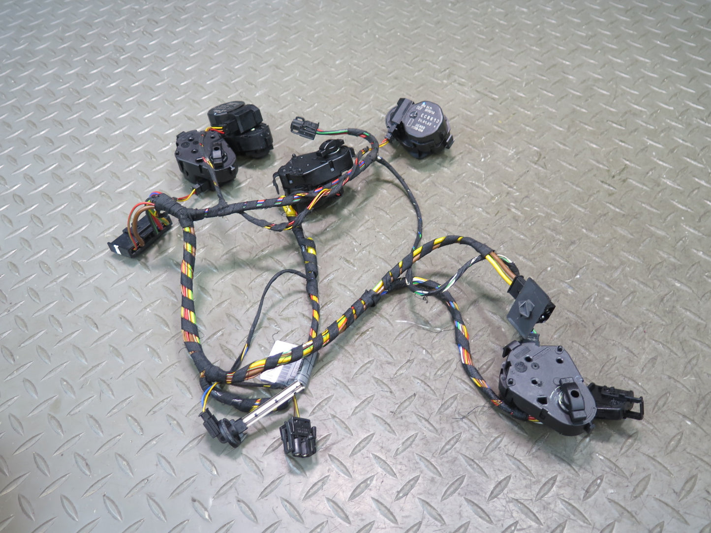 03-08 BMW E86 E85 Z4 A/C Heater Flap Door Actuator Motor w Wiring Set OEM