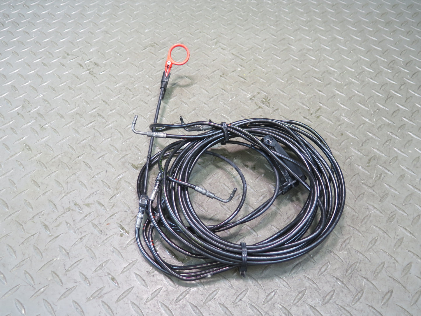 03-08 BMW E85 Z4 Convertible TOP Roof Hydraulic Pump Hose Wire Cable Set OEM