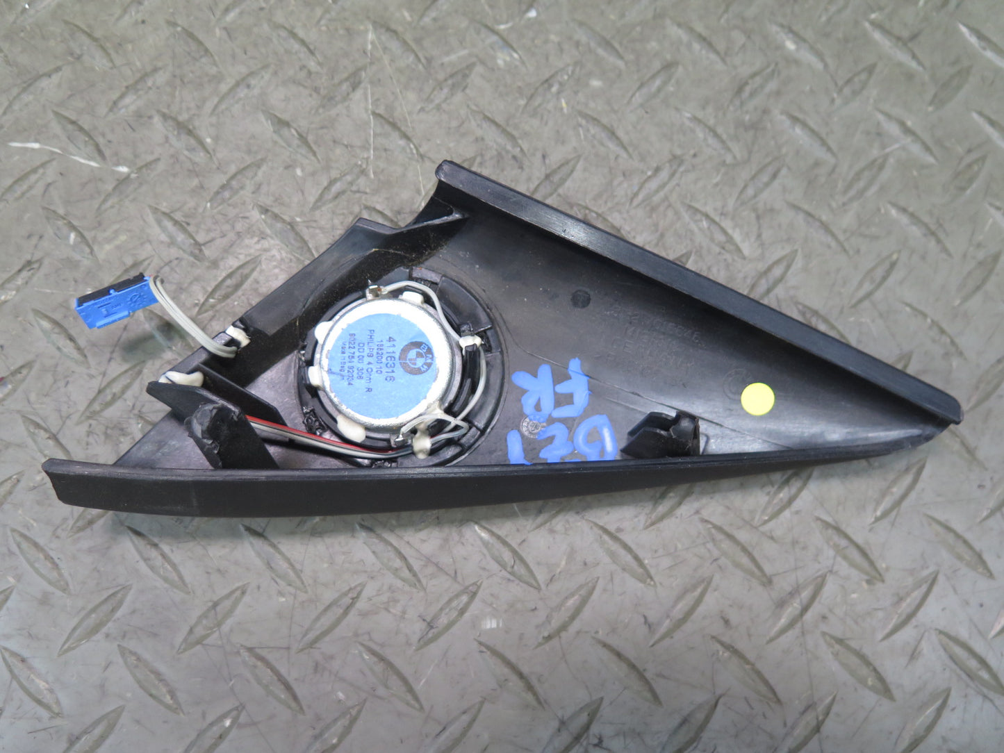 03-08 BMW E85 Z4 Set of 2 Left & Right TOP Hi-fi Door Tweeter Speaker w Trim OEM