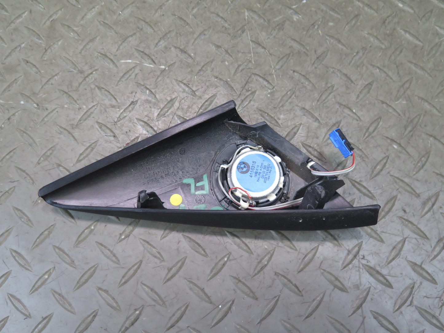 03-08 BMW E85 Z4 Set of 2 Left & Right TOP Hi-fi Door Tweeter Speaker w Trim OEM