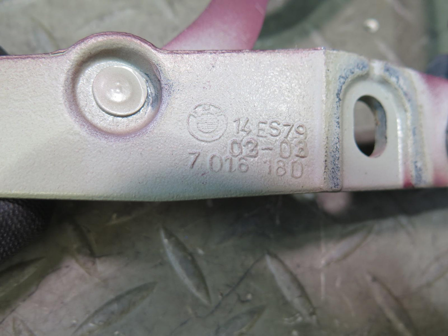 03-08 BMW E85 Z4 Set of 2 Rear Left & Right Trunk Hinge Merlot RED 78K OEM