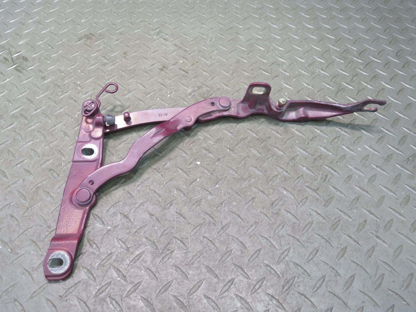 03-08 BMW E85 Z4 Set of 2 Rear Left & Right Trunk Hinge Merlot RED 78K OEM
