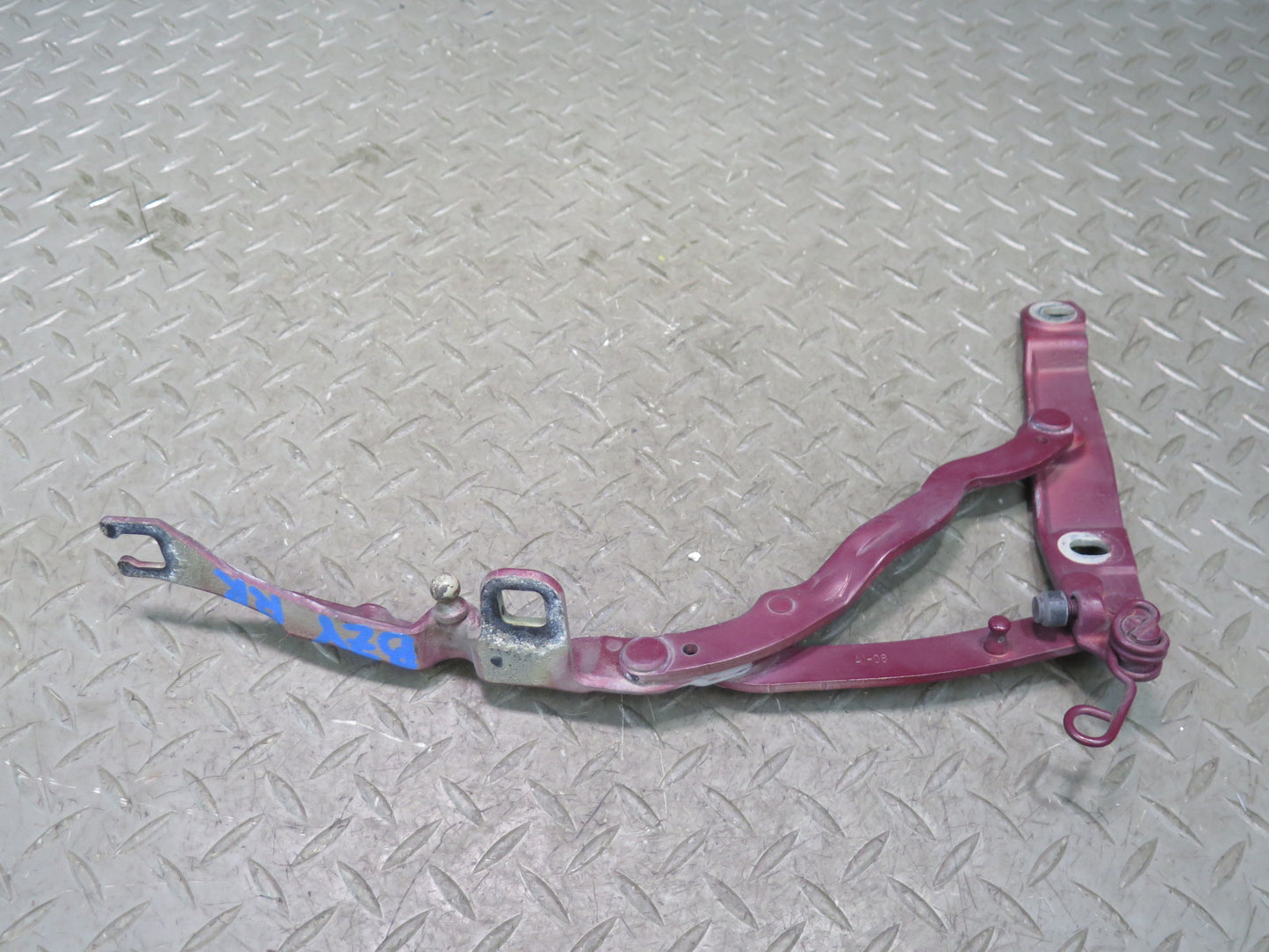 03-08 BMW E85 Z4 Set of 2 Rear Left & Right Trunk Hinge Merlot RED 78K OEM