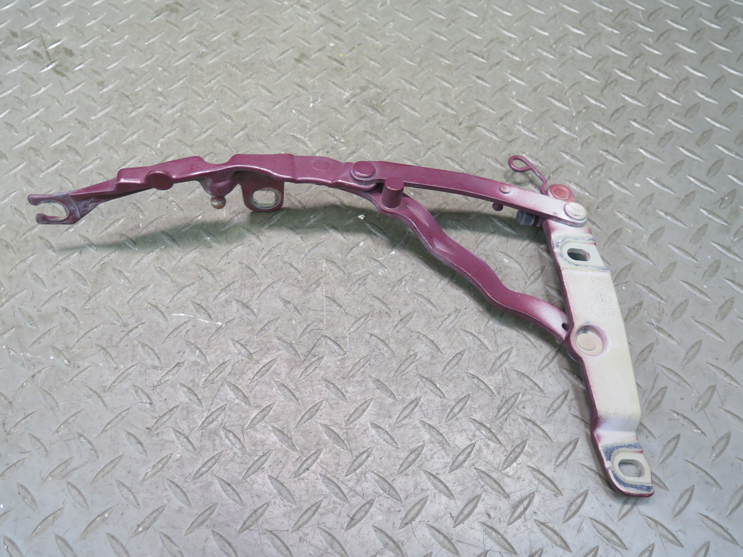 03-08 BMW E85 Z4 Set of 2 Rear Left & Right Trunk Hinge Merlot RED 78K OEM