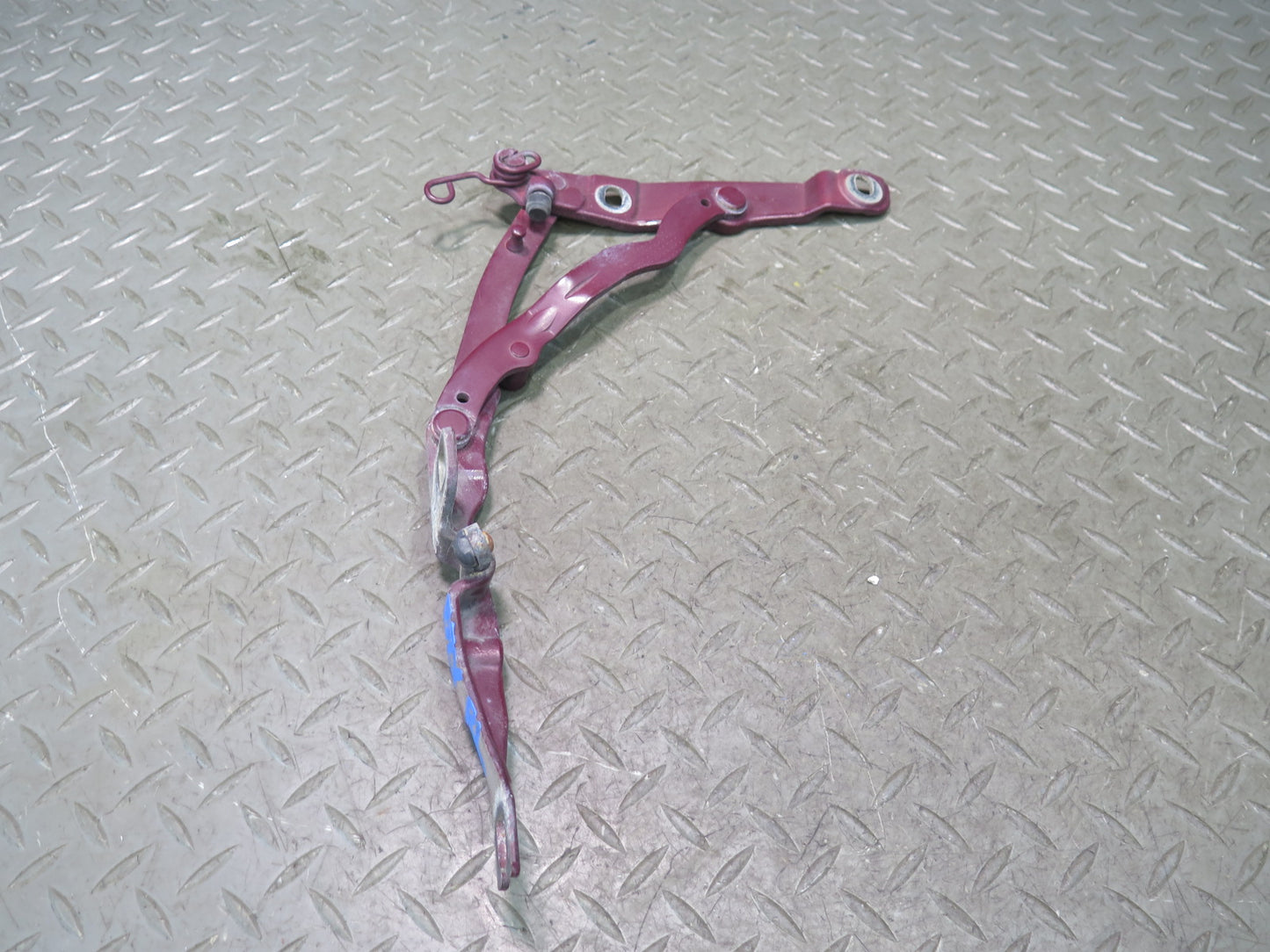 03-08 BMW E85 Z4 Set of 2 Rear Left & Right Trunk Hinge Merlot RED 78K OEM