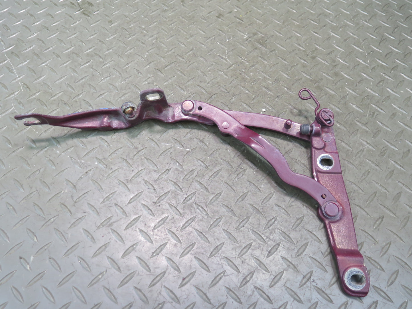 03-08 BMW E85 Z4 Set of 2 Rear Left & Right Trunk Hinge Merlot RED 78K OEM