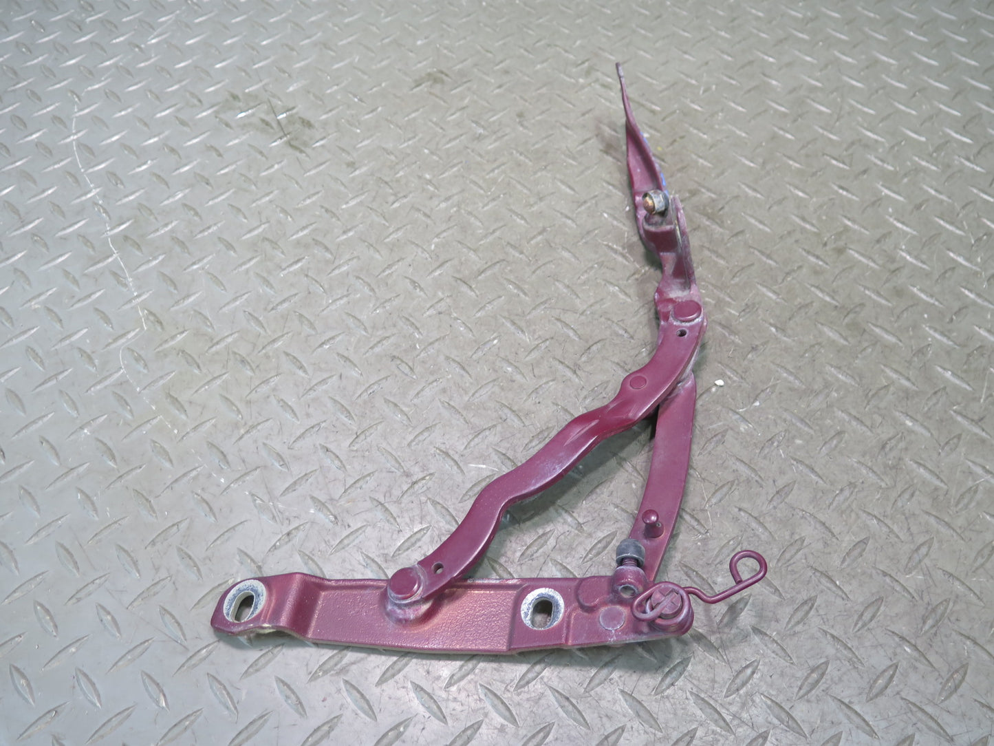 03-08 BMW E85 Z4 Set of 2 Rear Left & Right Trunk Hinge Merlot RED 78K OEM
