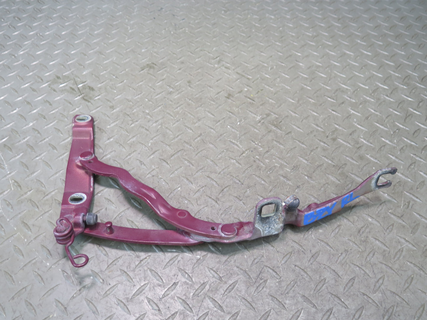 03-08 BMW E85 Z4 Set of 2 Rear Left & Right Trunk Hinge Merlot RED 78K OEM