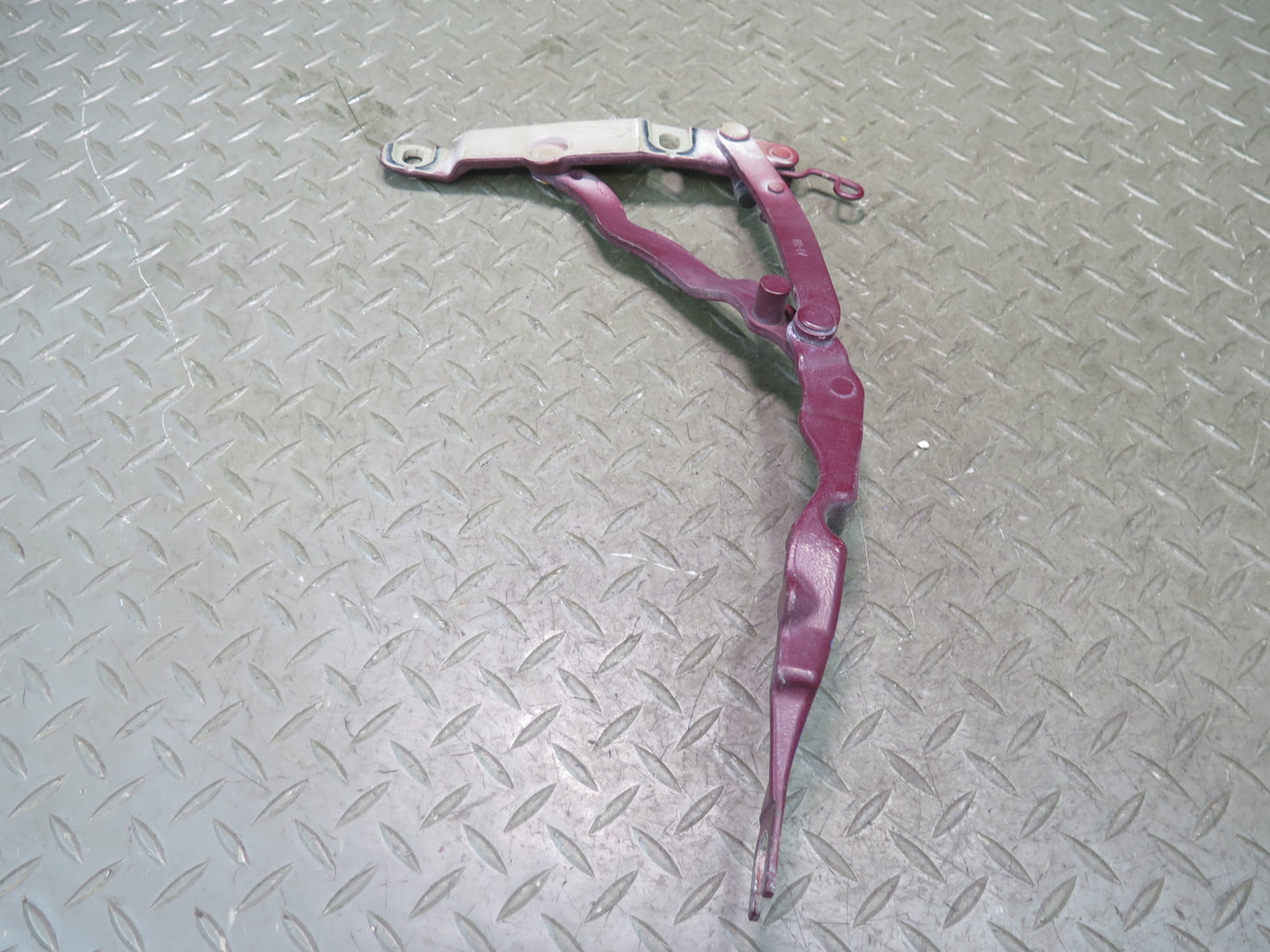 03-08 BMW E85 Z4 Set of 2 Rear Left & Right Trunk Hinge Merlot RED 78K OEM