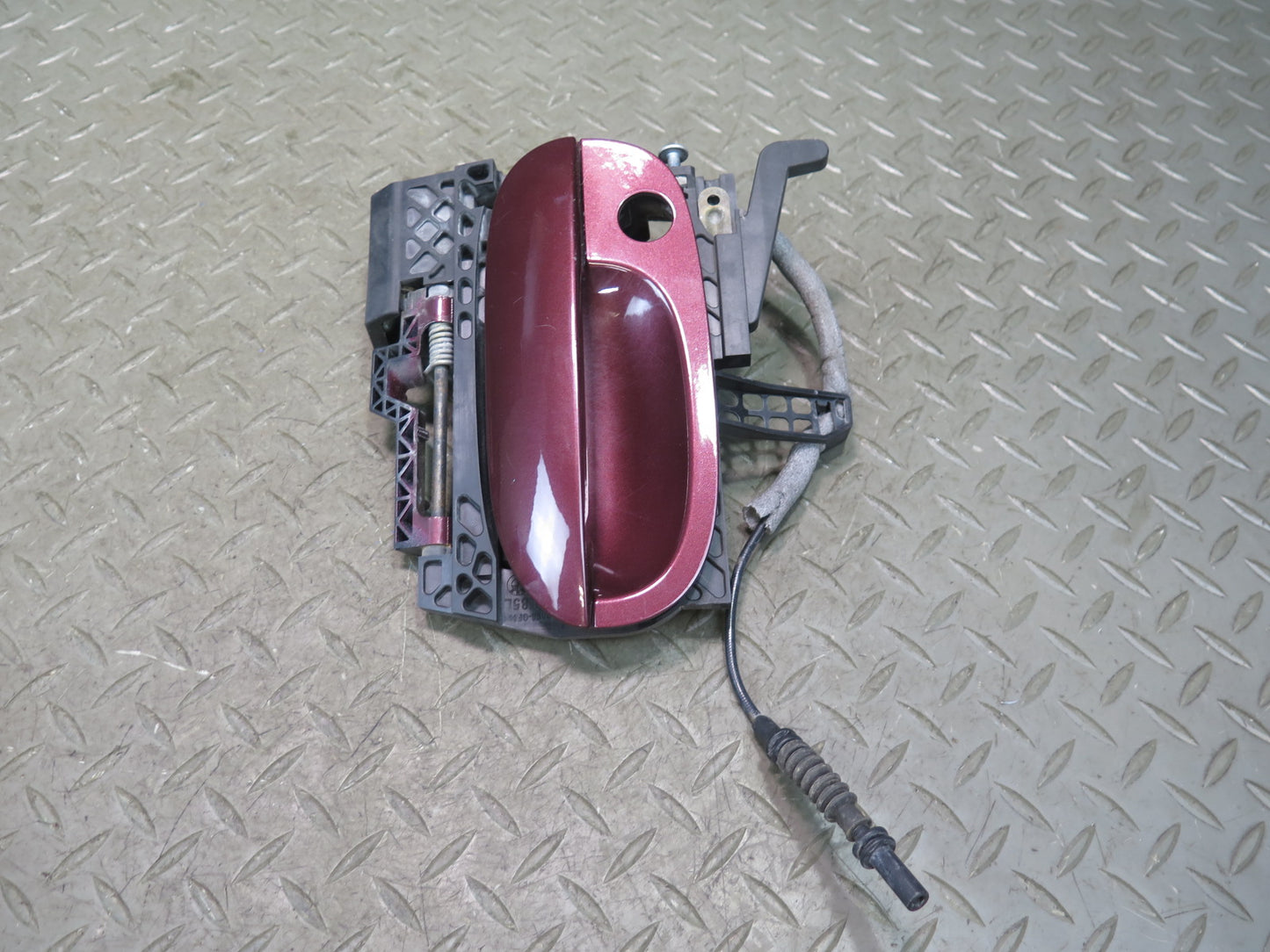 03-08 BMW E85 E86 Z4 Set of 2 Left & Right Door Exterior Handle Merlot RED OEM