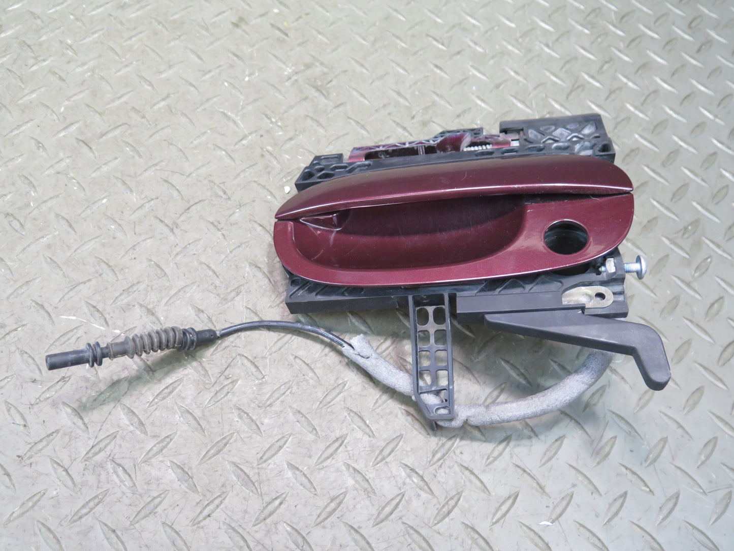 03-08 BMW E85 E86 Z4 Set of 2 Left & Right Door Exterior Handle Merlot RED OEM