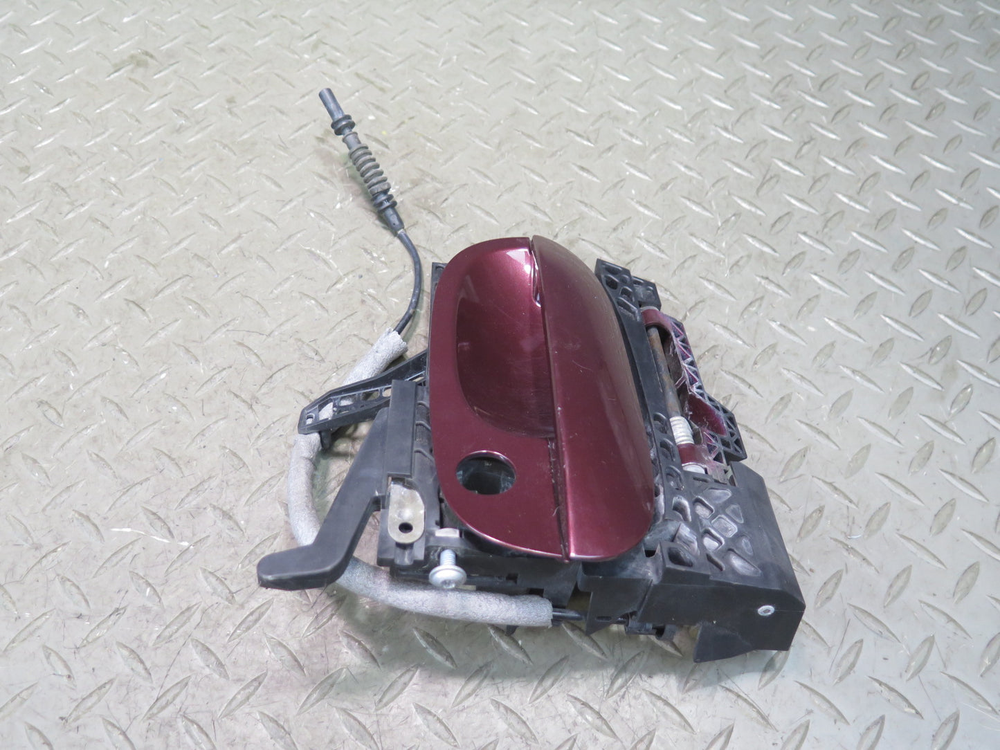 03-08 BMW E85 E86 Z4 Set of 2 Left & Right Door Exterior Handle Merlot RED OEM